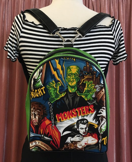 monsters backpack Horror Movie Frankenstein Monster Backpack