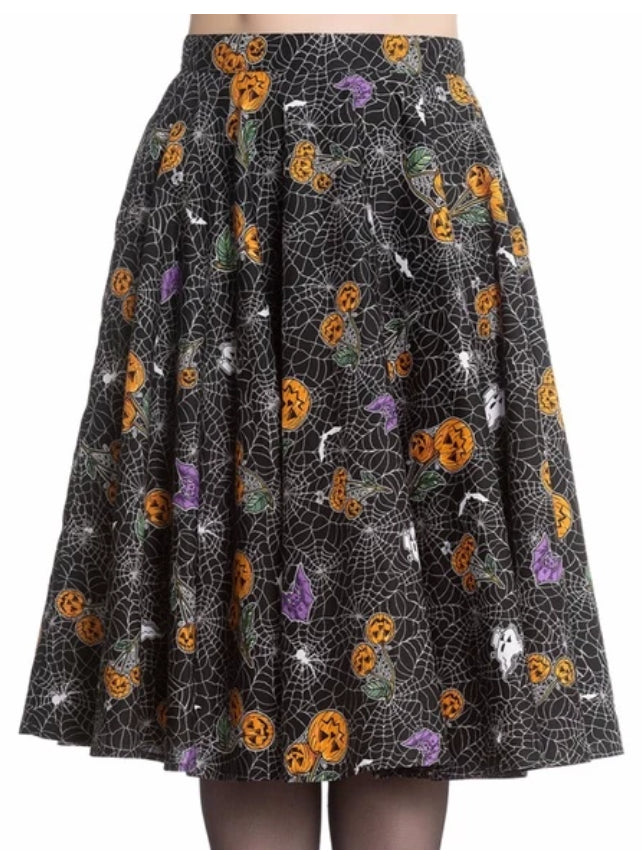 Halloween swing skirt hotsell