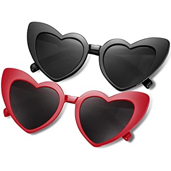 Ghoul Gal Heart Shaped Cat Eye Sunglasses