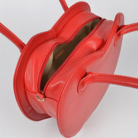 Heart Shaped Handbag (Black or Red)