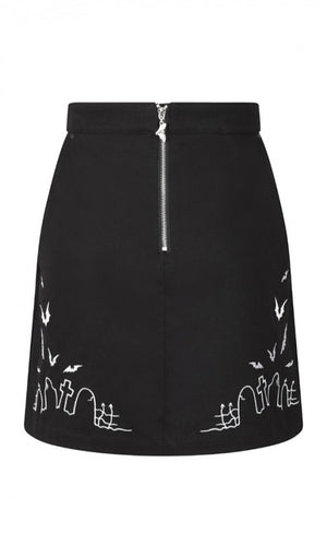Cullen Mini Skirt in Black
