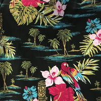 Tropical Noa Noa Print Tiki Swing Dress